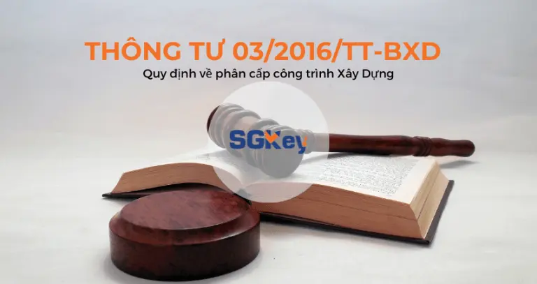 Read more about the article Thông Tư 03/2016 – Quy Định Về Phân Cấp Công Trình Xây Dựng